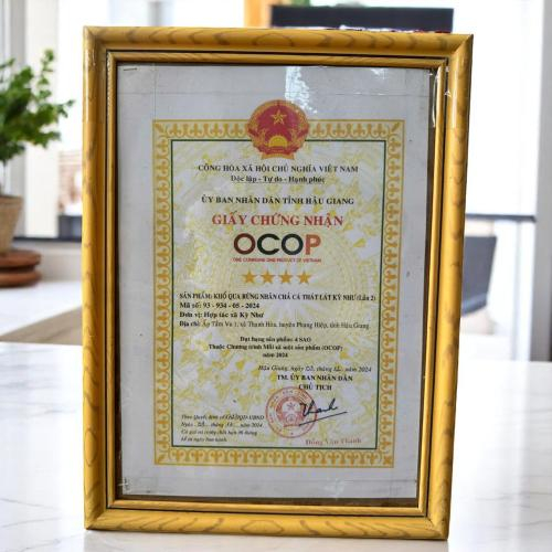 Chứng Nhận Sản Phẩm OCOP